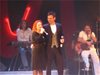 Тони Димитрова и Нели Петкова пеят за Виктор Калев в парка на Военната академия