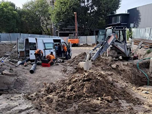 Аварията на ул. "Димитър Талев" в Пловдив