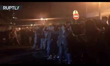Сблъсъци между демонстранти и полицаи в Париж