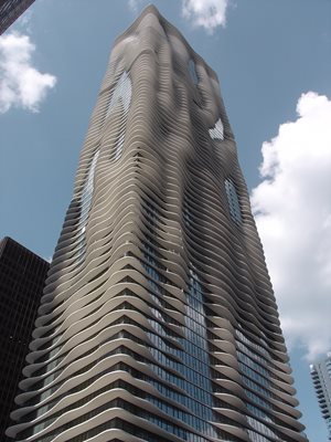 Aqua tower в Чикаго