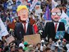 Хиляди протестираха срещу Доналд Тръмп в Брюксел (Снимки)