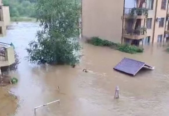 Потопът в Царево СНИМКА: Министерство на туризма