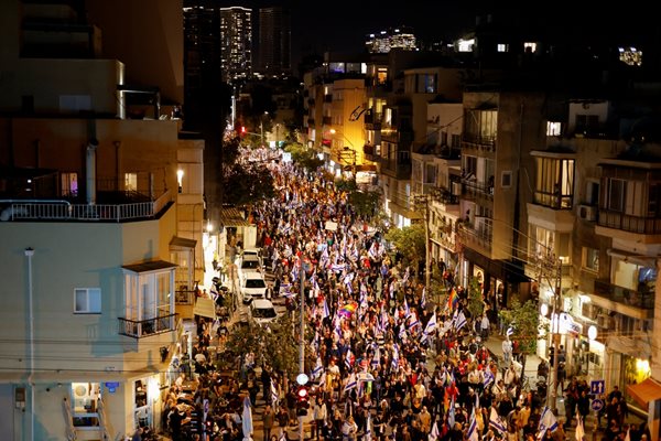 Протест в Израел
СНИМКА: Ройтерс