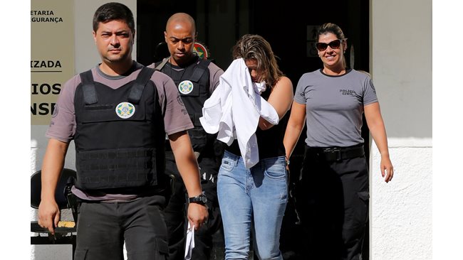 The wife of a Greek ambassador to Brazil, who made a lover kill and burn him, will lie for 31 years