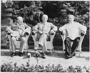 Чърчил, Труман и Сталин в Потсдам
