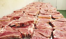 Откриха около 50 тона месо без документи в кланица край Левски
