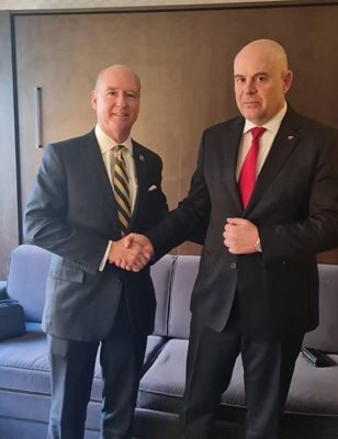 Главният прокурор Иван Гешев проведе лична среща с Робърт Адерхолт, член на Камарата на представителите