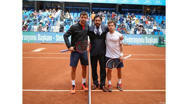 Жребият бе изтеглен  от Стефан Цветков, директор на турнира и председател на Българската федерация по тенис.