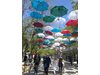 Цветни чадъри за Великден в Благоевград