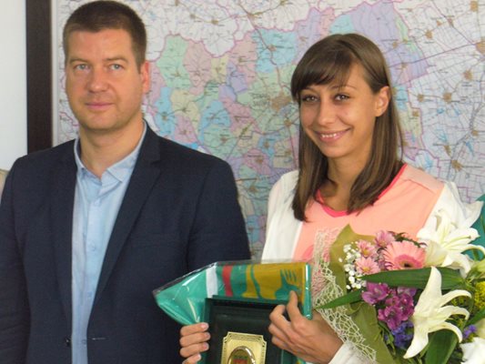 Като състезателка на "Берое" Мирела Демирева бе избрана за спортист номер 1 на Стара Загора за 2016 година.