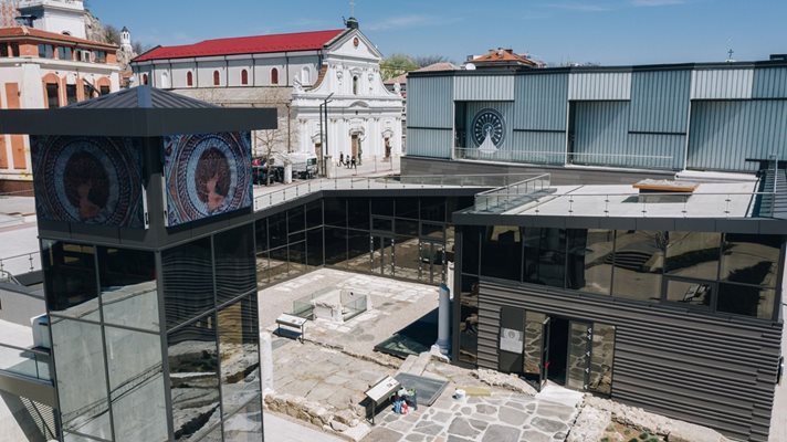 Епископската базилика в Пловдив.