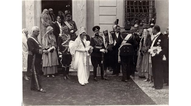 Октомври 1930 г. - сватбата на цар Борис III с италианската принцеса Джована Савойска, която става българска царица под името Йоанна.