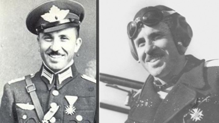 Стоян Стоянов - първият пилот, награден за храброст