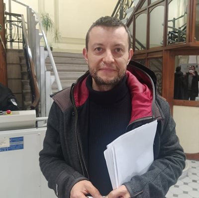 Шефът на предприятието "Организация и контрол на транспорта" Георги Стоилов.