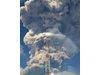 Изригването на вулкана Синабунг отнесе голяма част от върха му (Снимки)