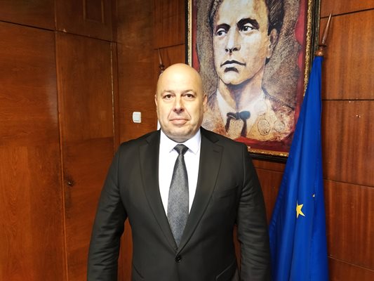 Старши комисар Васил Костадинов, шеф на полицията в Пловдив
