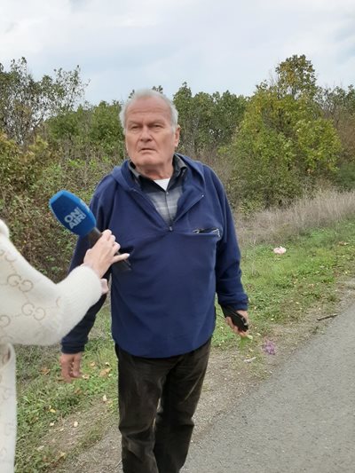 Бившият бургаски депутат Стоян Проданов, жител на Рибарското селище, разказва къде е бил открит трупа.