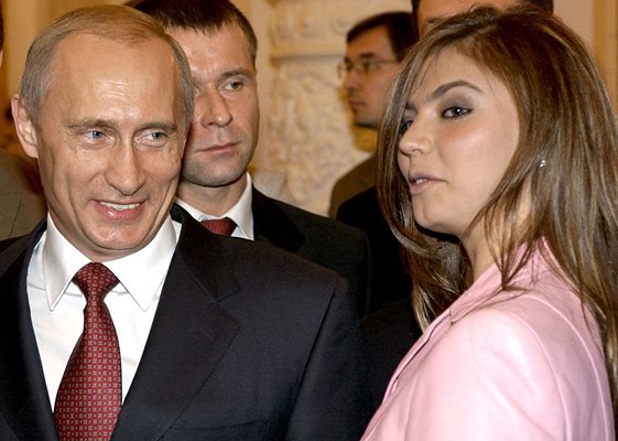Путин и Алина Кабаева, от която се смята, че има деца.