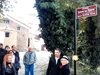 Жената на ДиКиро просълзена откри площада на художника в Стария Пловдив