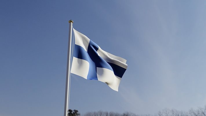 Финландия флаг Снимка: Pixabay