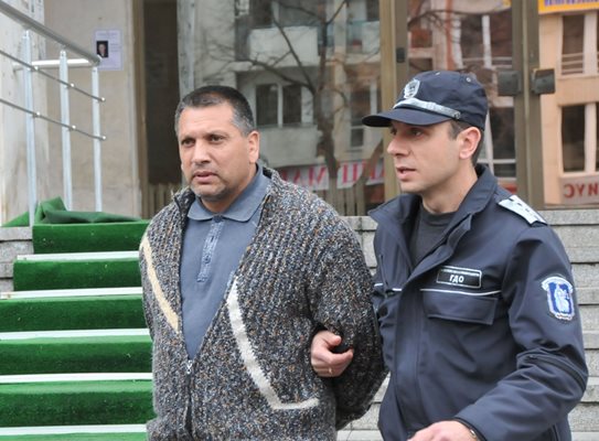 Михаил Щерионов по време на разследването срещу него през 2012 г. Снимка: 24 часа