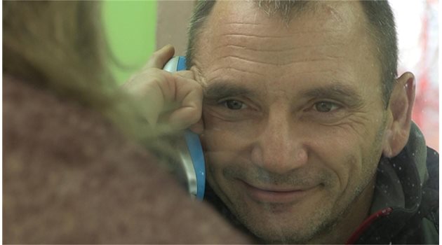 Кадър от финала на документаланата лента на режисьора Борислав Колев.