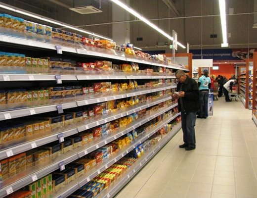 Инфлацията при храните м.г. стигна 26%.
