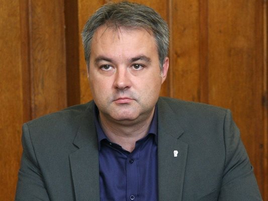 Главният архитект Димитър Ахрянов