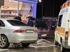 Шофьор се вряза с колата си в столична бензиностанция (Снимка)