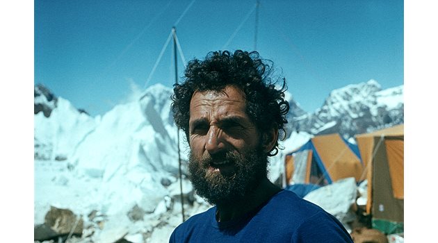 Бърдарев на експедиция "Еверест '84" СНИМКА: ПЕТКО ТОТЕВ