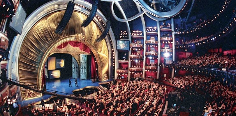 Залата на Долби тиътър, където за 89-и път ще бъдат раздадени най-големите филмови награди.
