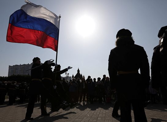 Руски военни в Севастопол СНИМКА: Ройтерс