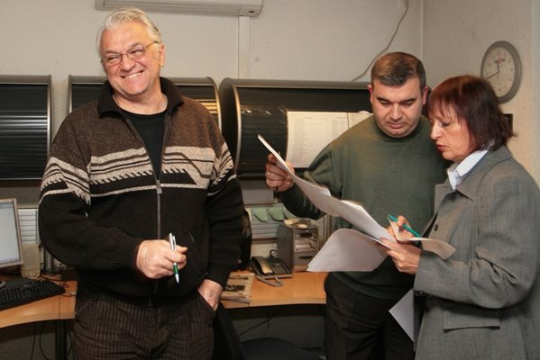 Нери Терзиева и Сашо Диков (вляво) може пак да заработят заедно, както едно време в БНТ.
