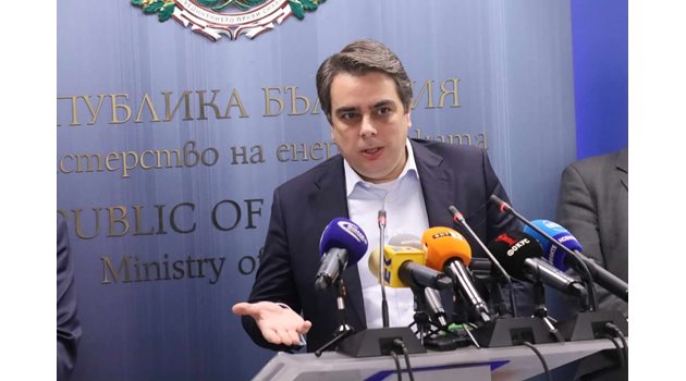 Министърът на финансите Асен Василев СНИМКА: Румяна Тонева