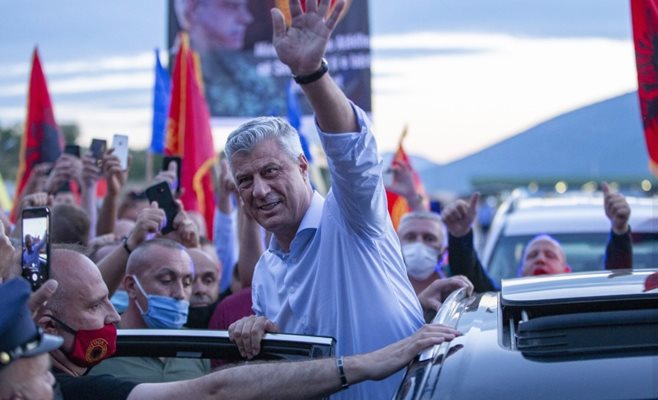 Разрешиха на съдения за военни престъпления Хашим Тачи да се върне в Косово