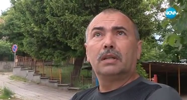 Цветомир Цветанов от ВМРО е общински съветник по сигурността. Кадър: Нова тв