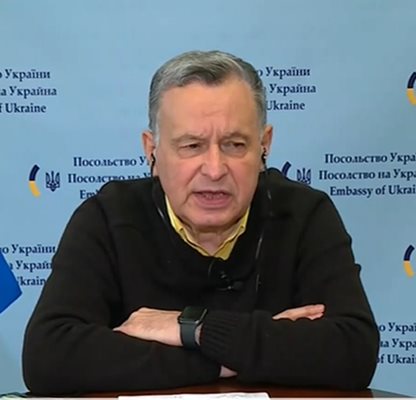 Посланикът на Украйна в България Виталий Москаленко КАДЪР: Nova