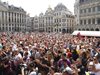 Хиляди се хванаха на Голямото българско хоро в Брюксел, Павлова ги приветства (Снимки)