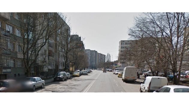 Улица "Тодорини кули", където се намират офисите на  клуба на "Левски" СНИМКА: Гугъл стрийт вю