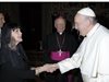 Коя е Сесилия Мароня, направила тайния запис на папата