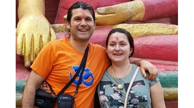 Атанас Скатов и сестра му Нели Димитрова