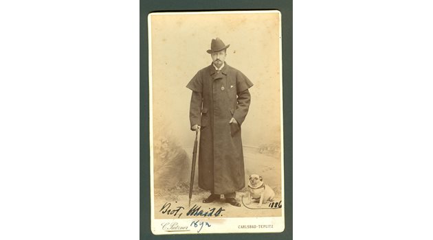 Непубликувана до момента снимка на Фердинанд от 1886 г. - година преди да стане княз на България.