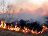 Мълния запали житни посеви край село Загорци
