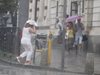 Дъждът причини авария в канализационната мрежа в центъра на София

