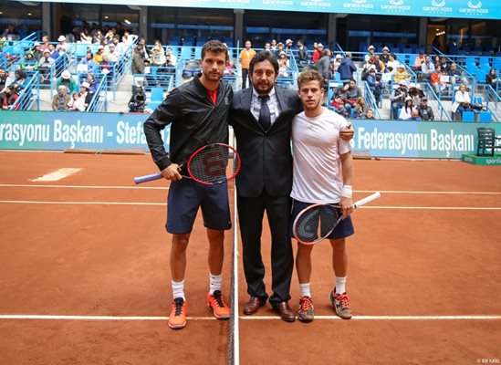 Жребият бе изтеглен от Стефан Цветков, директор на турнира и председател на Българската федерация по тенис.