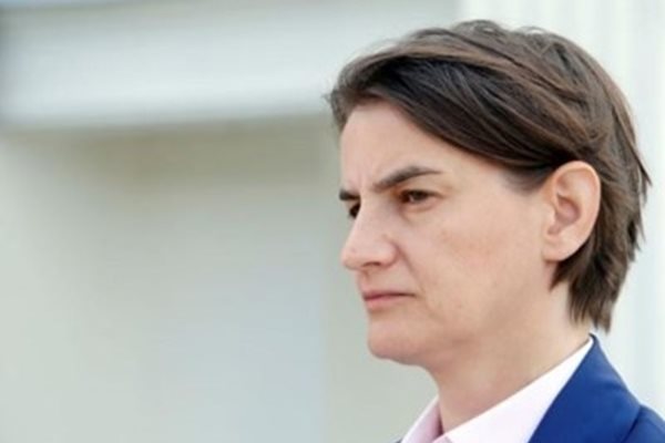 Премиерът на Сърбия Ана Бърнабич СНИМКА: Ройтерс