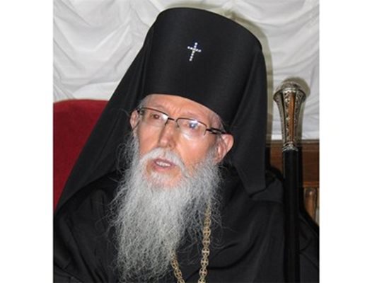 Сливенският митрополит Иоаникий СНИМКА: Архив