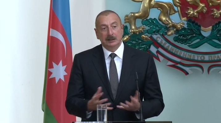 Алиев: Азербайджан е готов осигури газ за Трансбалканския газопровод