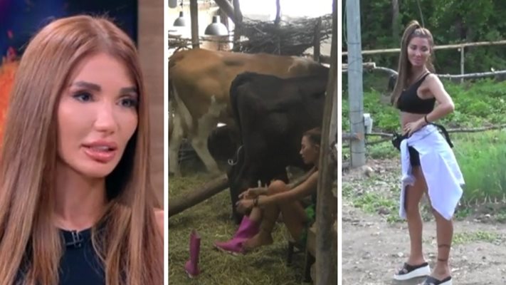 Фолк певицата Неделина проплака: Крава ми счупи нокътя във Фермата