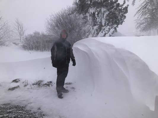 Winter in the US Photo: Twitter/@NWSBUFFALO